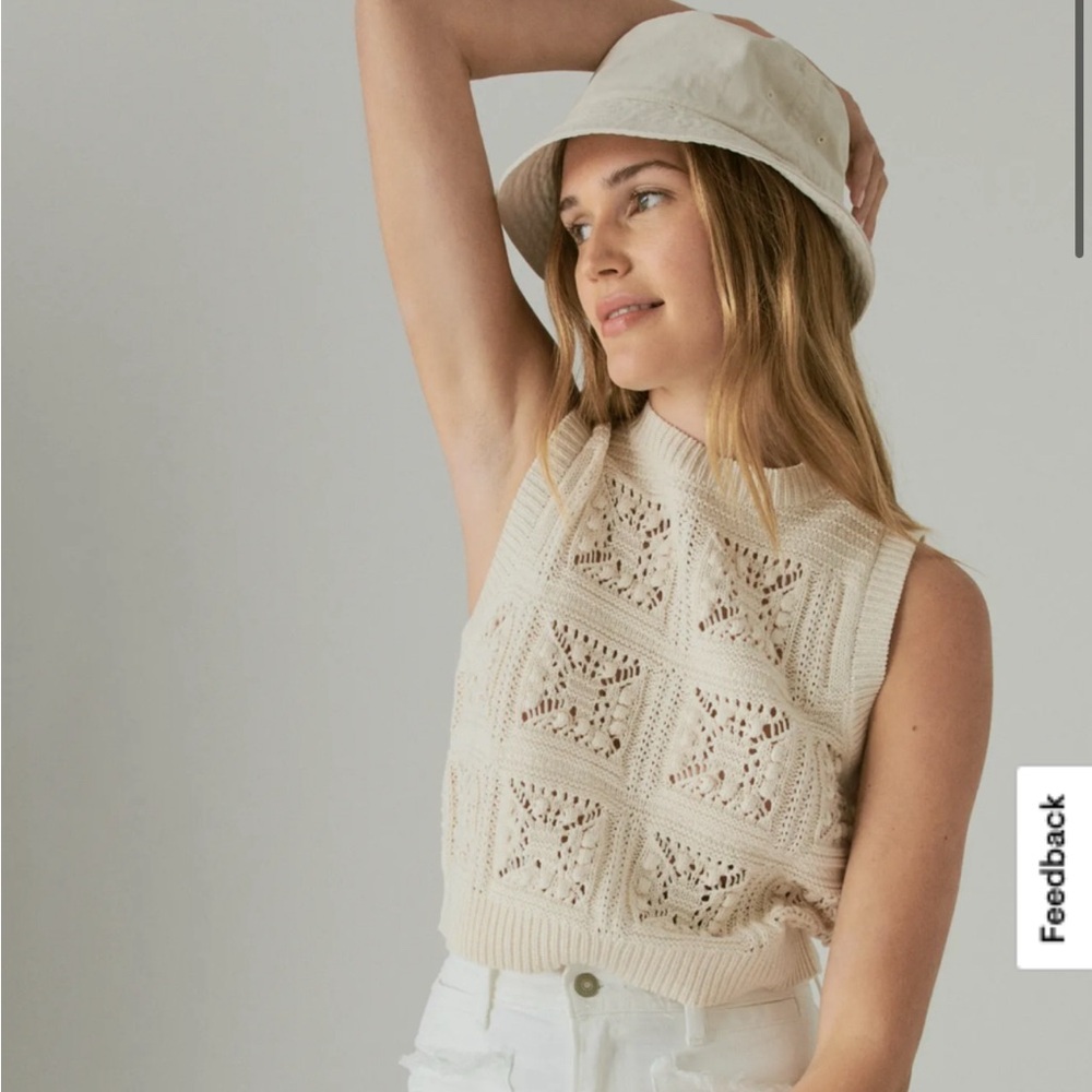 Lucky Brand Knit Sweater Vest